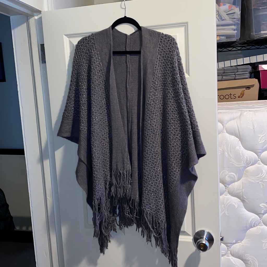 Grey Throw